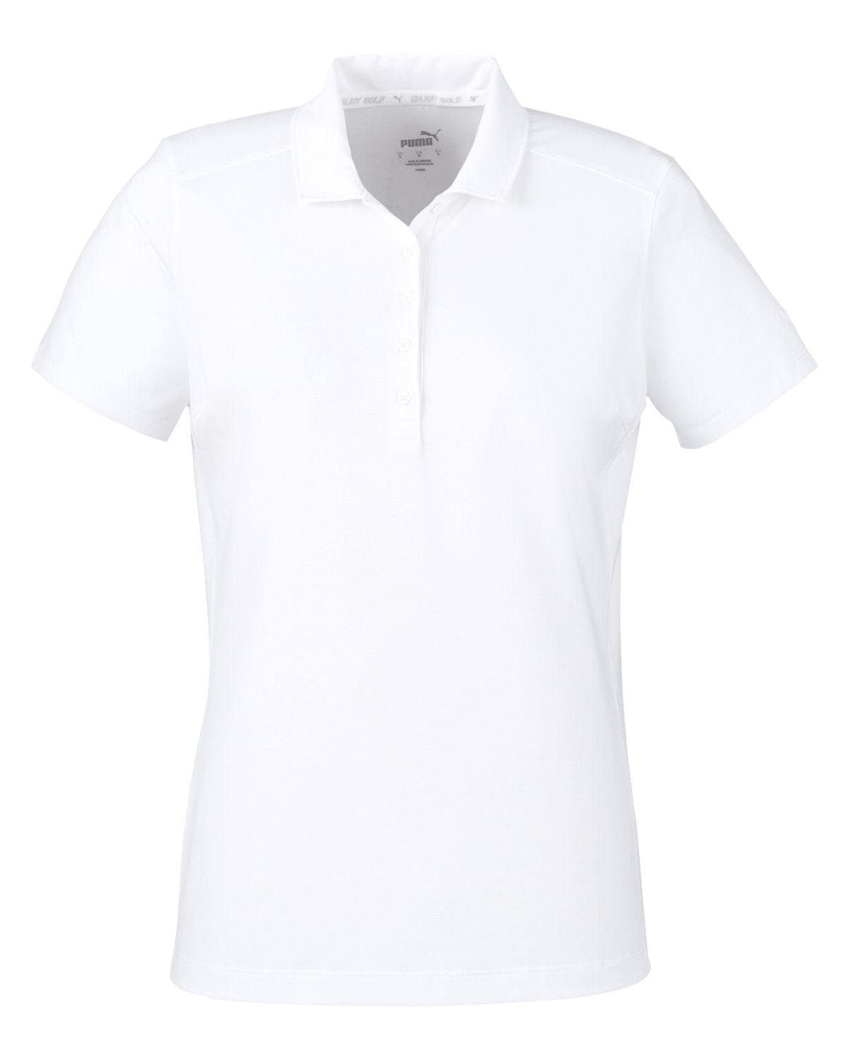 Puma Golf Polos S / Bright White Puma - Women's Bandon Polo