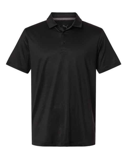 Puma Golf Polos S / Puma Black Heather Puma - Men's Icon Heather Polo 2.0