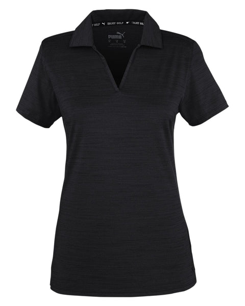 Puma Golf Polos S / Puma Black Heather Puma - Women's Cloudspun Coast Polo