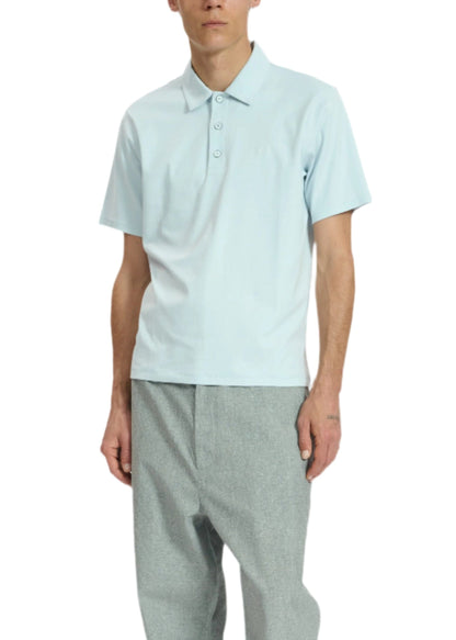 rag & bone Polos XS / Arctic rag & bone - Men's Slim Polo in Tech Pique