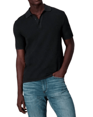 rag & bone Polos XS / Black rag & bone - Men's Harvey Knit Polo