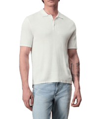 rag & bone Polos XS / Ivory rag & bone - Men's Harvey Knit Polo