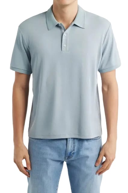 rag & bone Polos XS / Sea rag & bone - Men's Slim Polo in Tech Pique