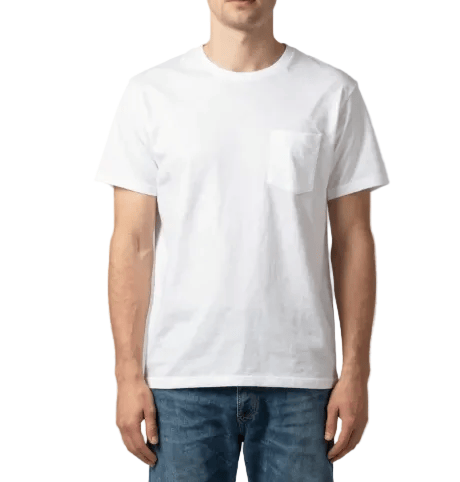 rag & bone T-Shirts XS / Chalk rag & bone - Men's Garment-Dyed Classic Pocket Tee
