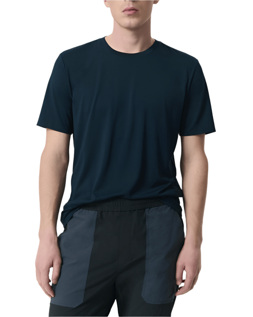 rag & bone T-Shirts XS / Navy rag & bone - Men's Classic Tee in Tech Jersey
