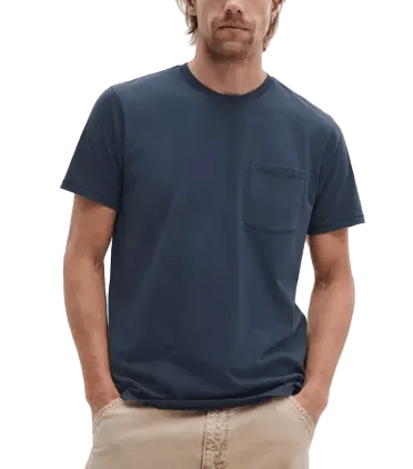 rag & bone T-Shirts XS / Salute rag & bone - Men's Garment-Dyed Classic Pocket Tee