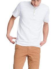 rag & bone T-shirts XS / White rag & bone - Men's Classic Short Sleeve Henley