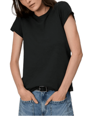 rag & bone T-shirts XXS / Black rag & bone - Women's The Slub Tee