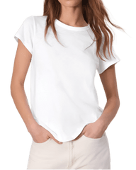 rag & bone T-shirts XXS / Bright White rag & bone - Women's The Slub Tee