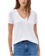 rag & bone T-Shirts XXS / Bright White rag & bone - Women's The Slub Vee