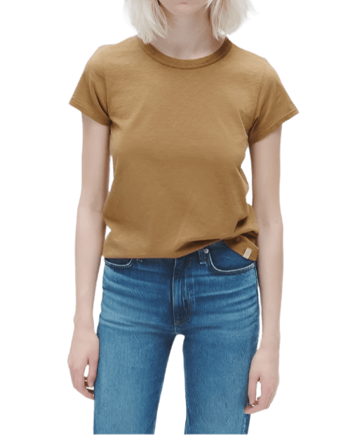 rag & bone T-shirts XXS / Khaki rag & bone - Women's The Slub Tee