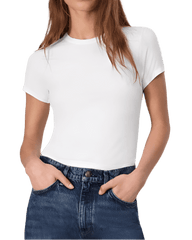 rag & bone T-shirts XXS / White rag & bone - Women's Luca Baby Tee