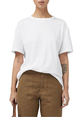 rag & bone T-shirts XXS / White rag & bone - Women's Mini Slub Boyfriend Tee