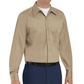 Red Kap Workwear Only Red Kap - Cotton Long Sleeve Uniform Shirt
