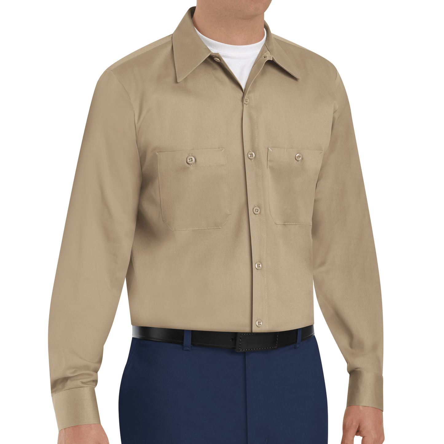 Red Kap Workwear Only Red Kap - Cotton Long Sleeve Uniform Shirt