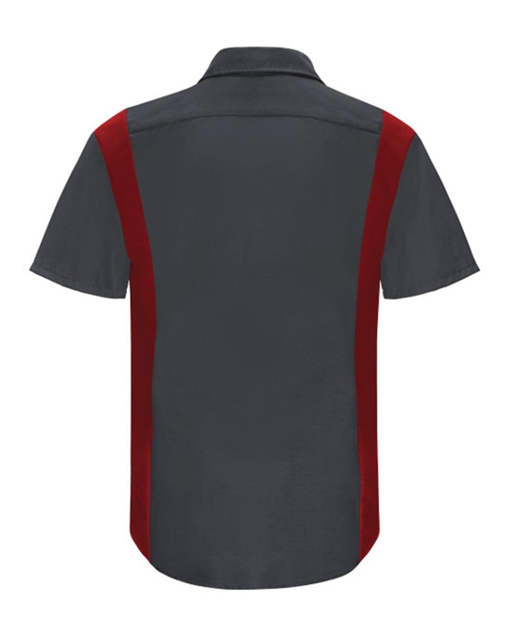 Red Kap Workwear Only Red Kap - Men's Short Sleeve Performance Plus Shop Shirt w/ Oilblok Technology