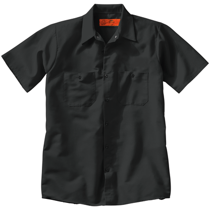 Red Kap Workwear Only S / Black Red Kap - Industrial Short Sleeve Work Shirt