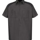 Red Kap Workwear Only S / Charcoal/Black Red Kap - Short Sleeve Motorsports Shirt