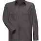 Red Kap Workwear Only S / Charcoal Red Kap - Ripstop Long Sleeve Work Shirt