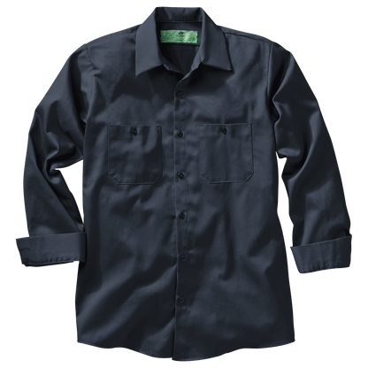 Red Kap Workwear Only S / Dark Navy Red Kap - Cotton Long Sleeve Uniform Shirt