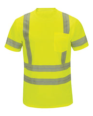 Red Kap Workwear Only S / Fluorescent Yellow Red Kap - High Visibility Short Sleeve T-Shirt