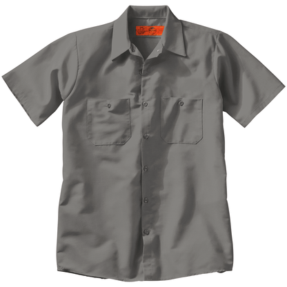 Red Kap Workwear Only S / Grey Red Kap - Industrial Short Sleeve Work Shirt
