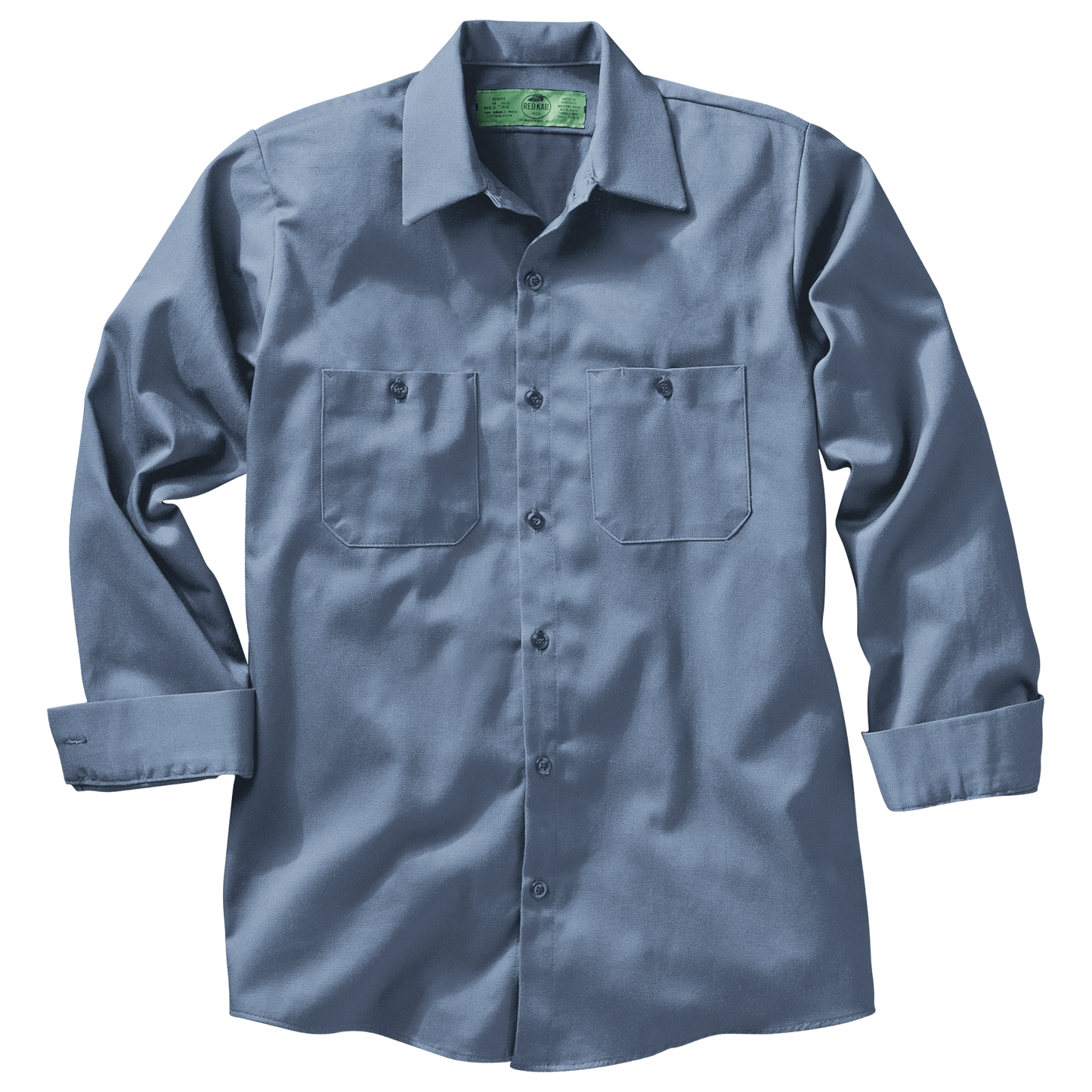 Red Kap Workwear Only S / Postman Blue Red Kap - Cotton Long Sleeve Uniform Shirt