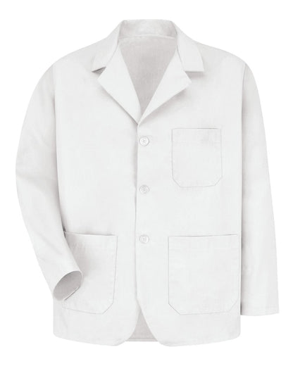 Red Kap Workwear Only XS / White Red Kap - Lapel Counter Coat