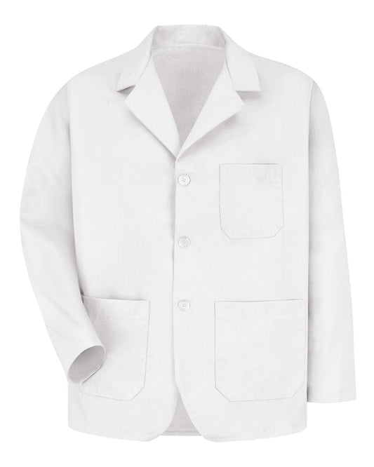 Red Kap Workwear Only XS / White Red Kap - Lapel Counter Coat