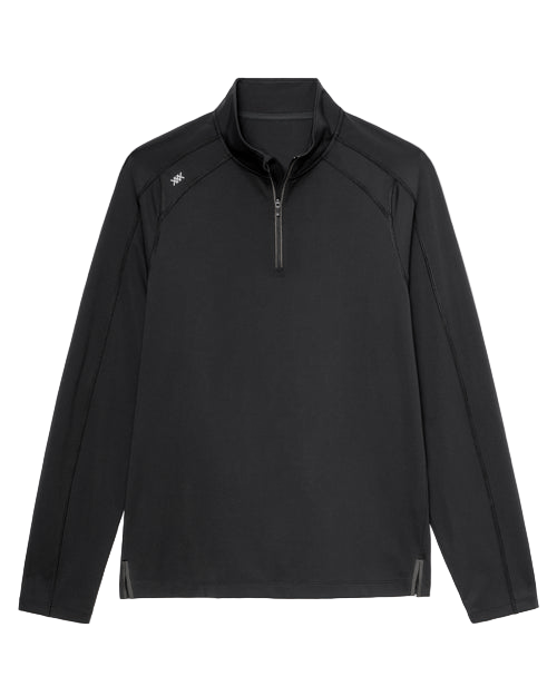 Rhone Layering S / Black Rhone - Men's Rise 1/4-Zip