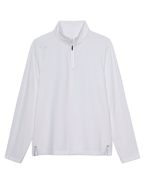 Rhone Layering S / Bright White Rhone - Men's Rise 1/4-Zip