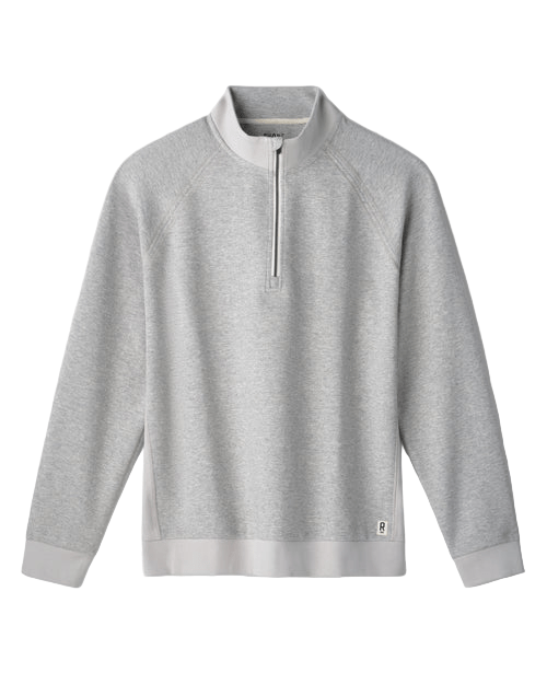 Rhone Layering S / Heather Gray Rhone - Men's Heritage Midweight 1/4-Zip