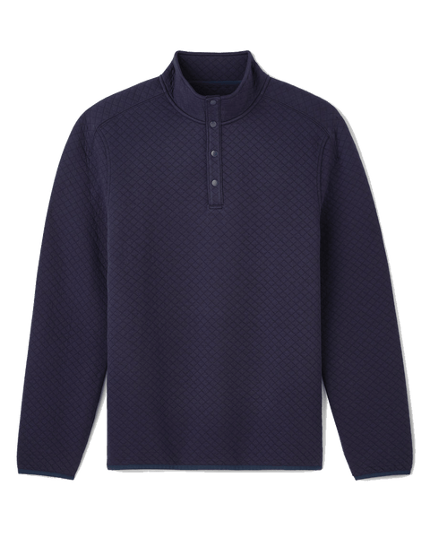 Rhone Layering S / Navy Rhone - Men's Gramercy Pullover