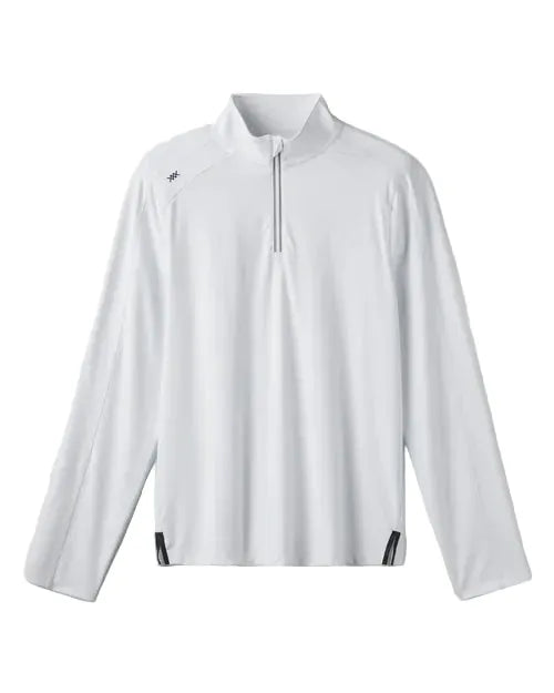 Rhone Layering S / White Rhone - Men's Rise 1/4-Zip