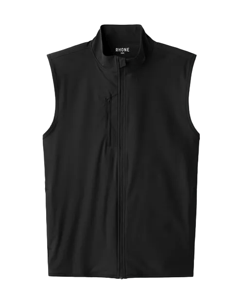 Rhone Outerwear S / Pure Black Rhone - Men's Long Game Vest