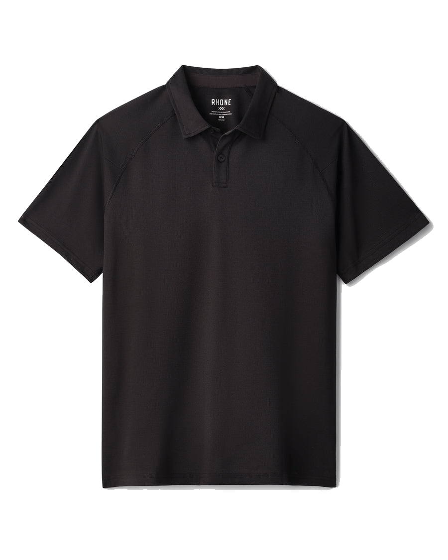 Rhone Polos S / Black Rhone - Men's Delta Pique Polo