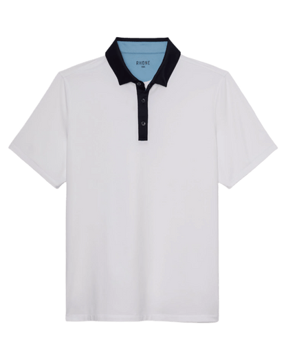 Rhone Polos S / Bright White Rhone - Men's Golf Sport Polo