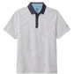 Rhone Polos S / Bright White/True Navy Stripe Rhone - Men's Golf Sport Polo