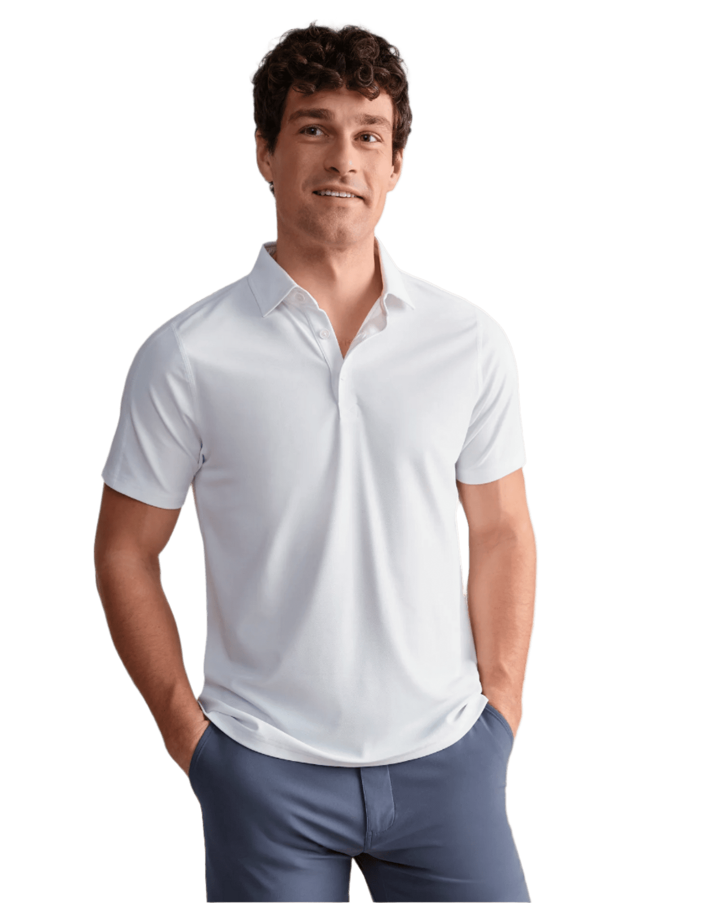 Rhone Polos S / White Rhone - Men's Regatta Pique Polo