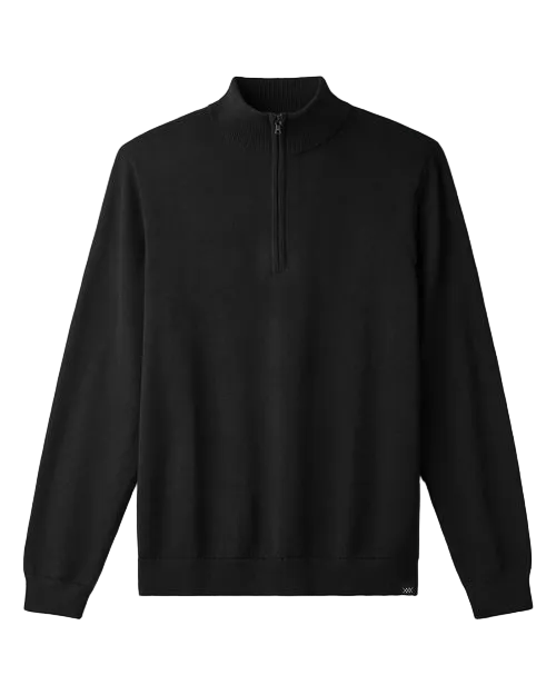 Rhone Sweaters S / Black Rhone - Men's Commuter 1/4-Zip Sweater
