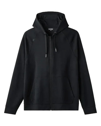 Rhone Sweatshirts S / Pure Black Rhone - Men's DreamState Full-Zip Hoodie