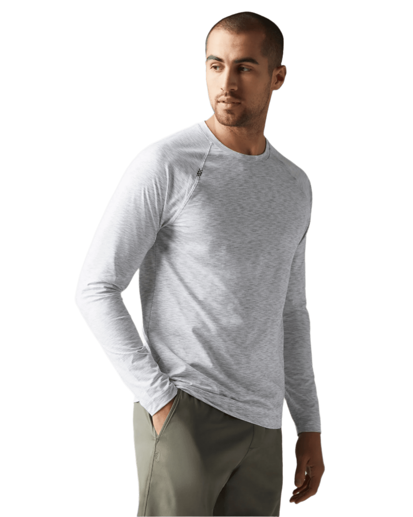 Rhone T-shirts Rhone - Men's Reign Long Sleeve Crew