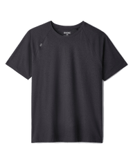 Rhone T-shirts S / Black Heather Rhone - Men's Reign Short Sleeve
