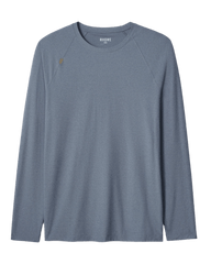 Rhone T-shirts S / Folkstone Grey Heather Rhone - Men's Reign Long Sleeve Crew