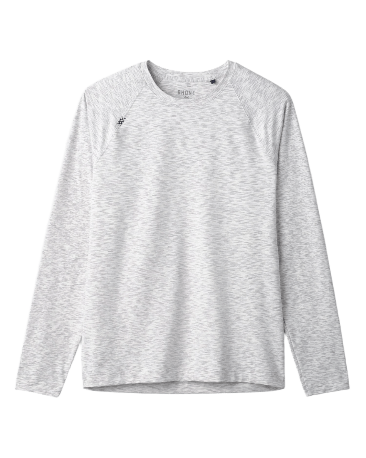 Tシャツ・カットソー RONRON LACE ROUND HEART NECK LONG SLEEVE GREY T-shirts - RONRON 론론
