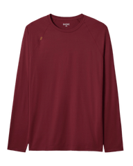 Rhone T-shirts S / Tawny Port Rhone - Men's Reign Long Sleeve Crew