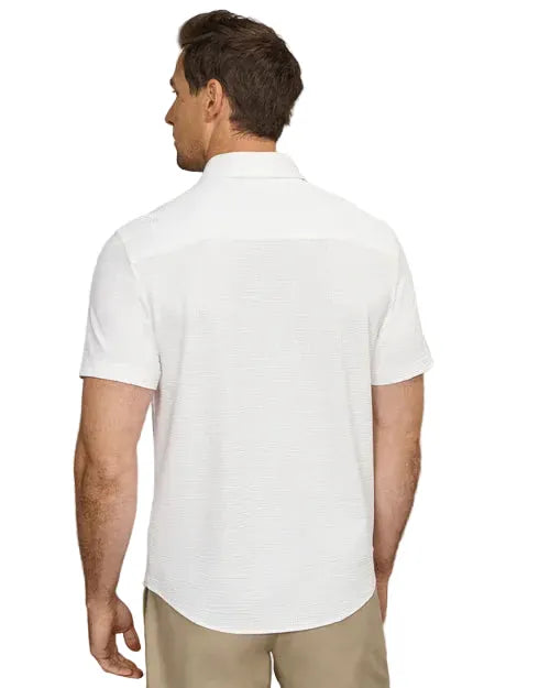 Rhone Woven Shirts Rhone - Men's Commuter Seersucker Short Sleeve Shirt