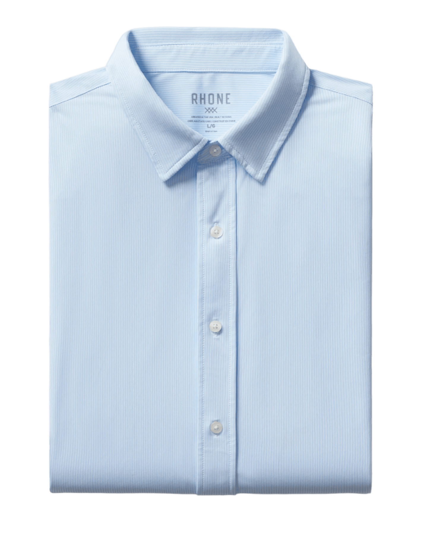 Rhone Woven Shirts Rhone - Men's Stripe Commuter Shirt - Slim Fit