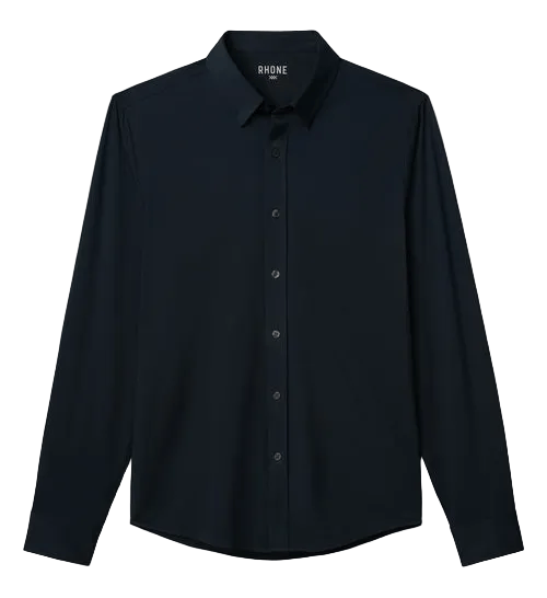 Rhone Woven Shirts S / True Navy Oxford Rhone - Men's Commuter Shirt - Slim Fit