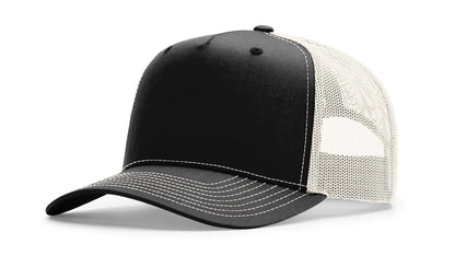 Richardson Headwear Adjustable / Black/Birch Richardson - Five-Panel Champ Trucker Cap